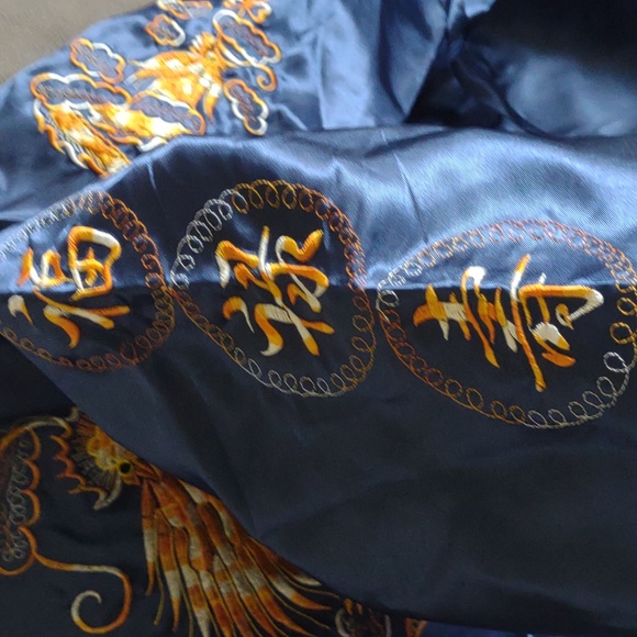 Silk Chinese Robe With Amazing Detail - Picture 3 of 9